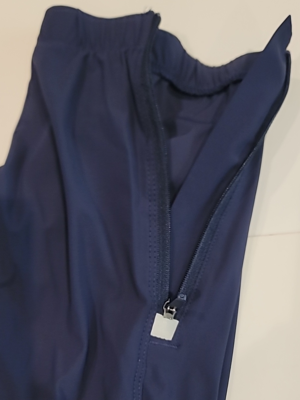 all in motion Navy Men's Athletic Zip-Hem Joggers Large - Picture 4 of 12